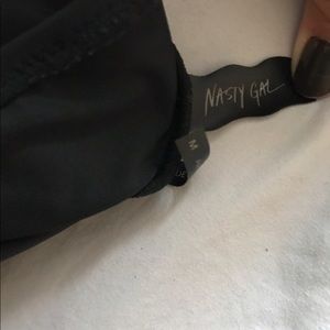 Nasty gal deep plunge one piece